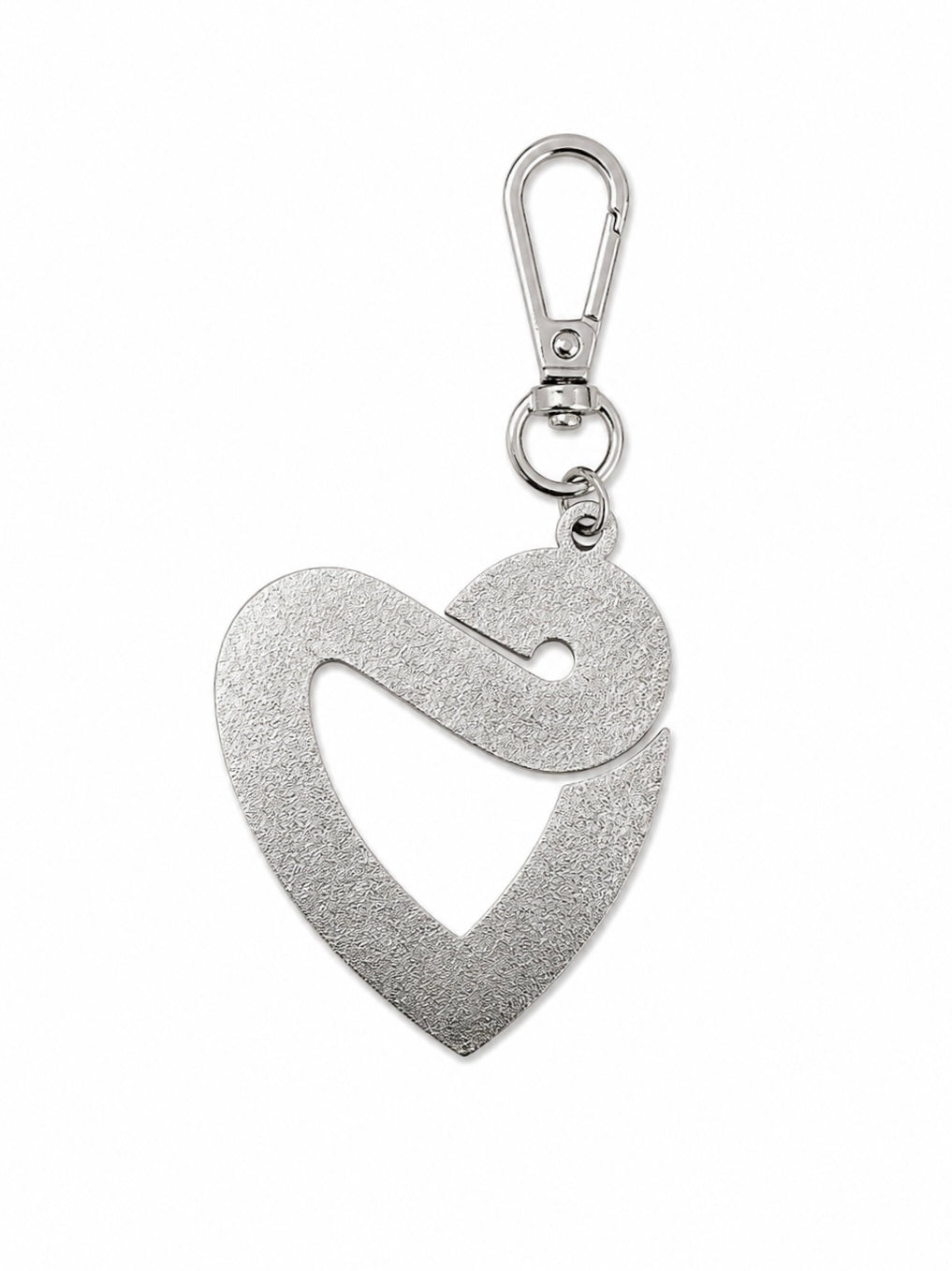 Love Is Supreme™ Camo Heart Keychain - Black Camo Edition